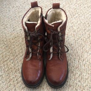 Shearling-lined Frye Boots
